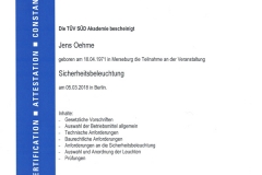 TÜV Süd Sicherheitsbeleuchtung